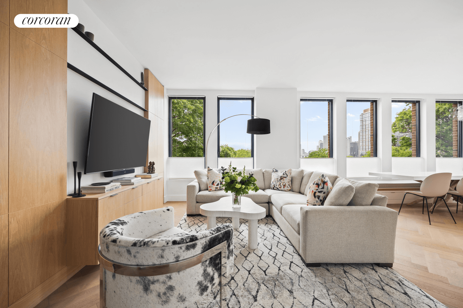 Welcome to Unit 3B, a spectacular 1, 477 SF, 3 bedroom, 2 bath home with northwest corner exposures in the heart of Brooklyn's legendary Cobble Hill.