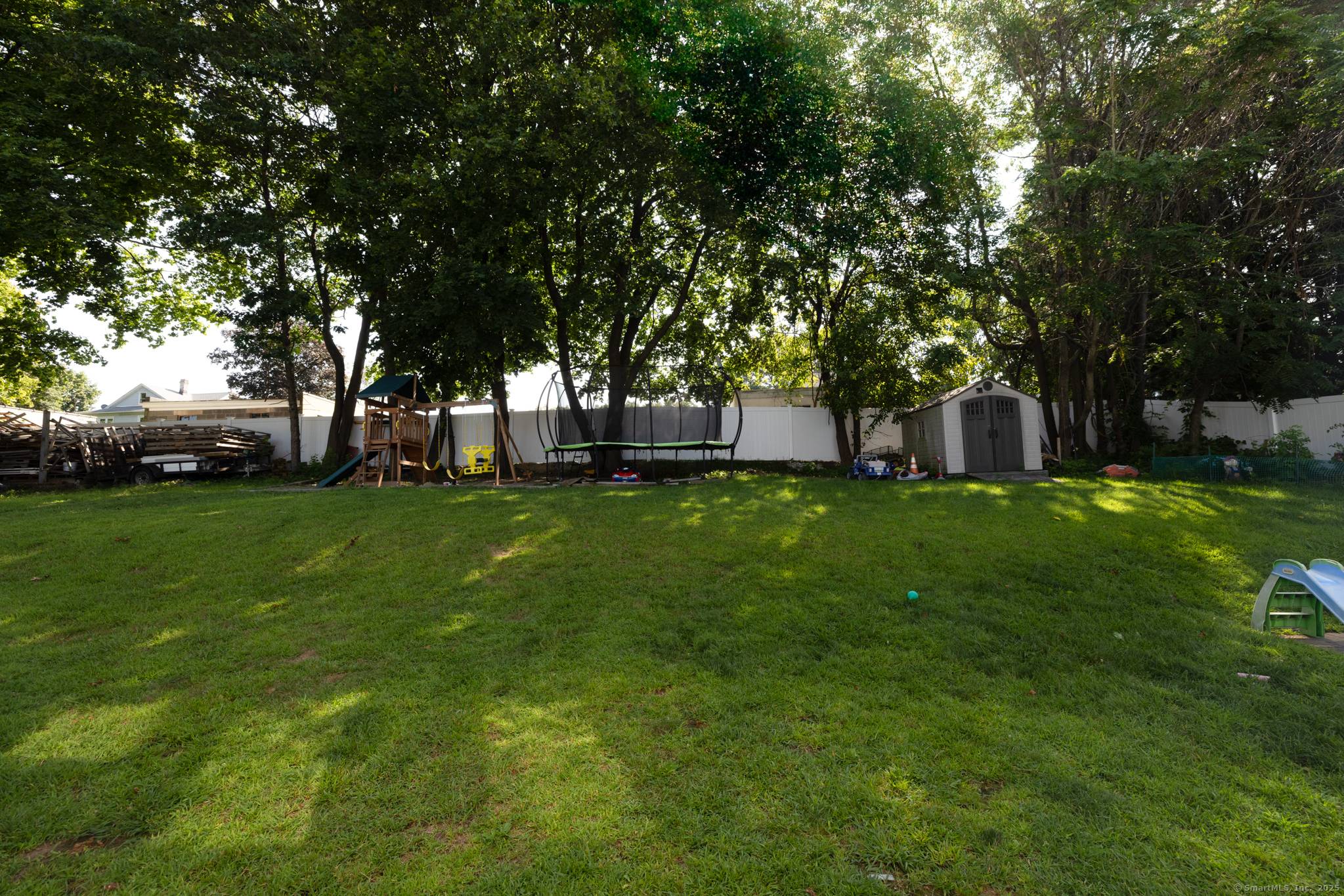 Large 2 family house in good condition.
