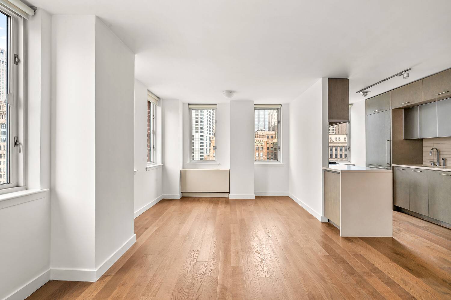 Experience elevated living in this corner two bedroom residence, where smart design and panoramic views combine to create a home of both comfort and style.