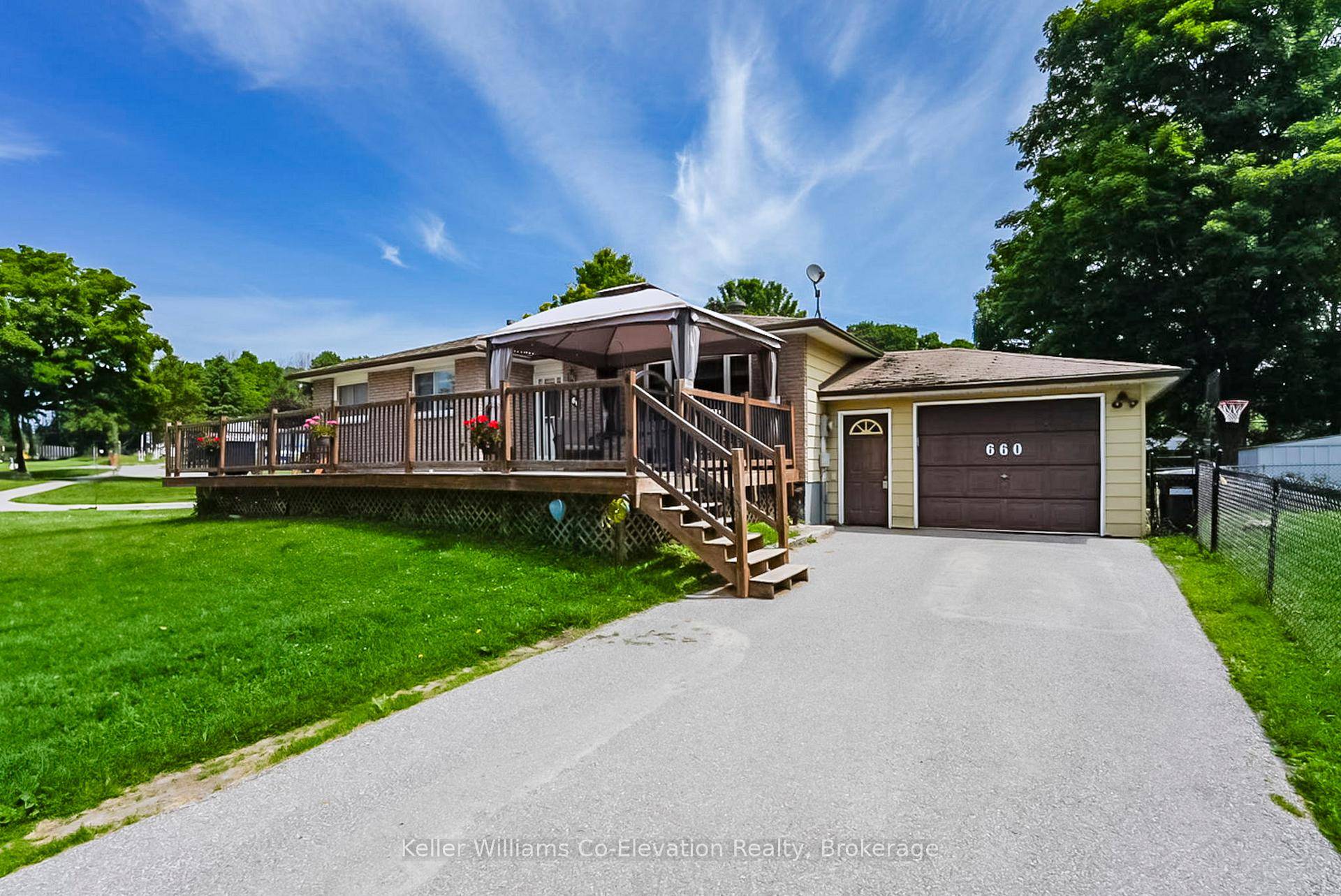 Spacious 3 bedroom, 2 bath bungalow on a large corner lot with in law suite potential.