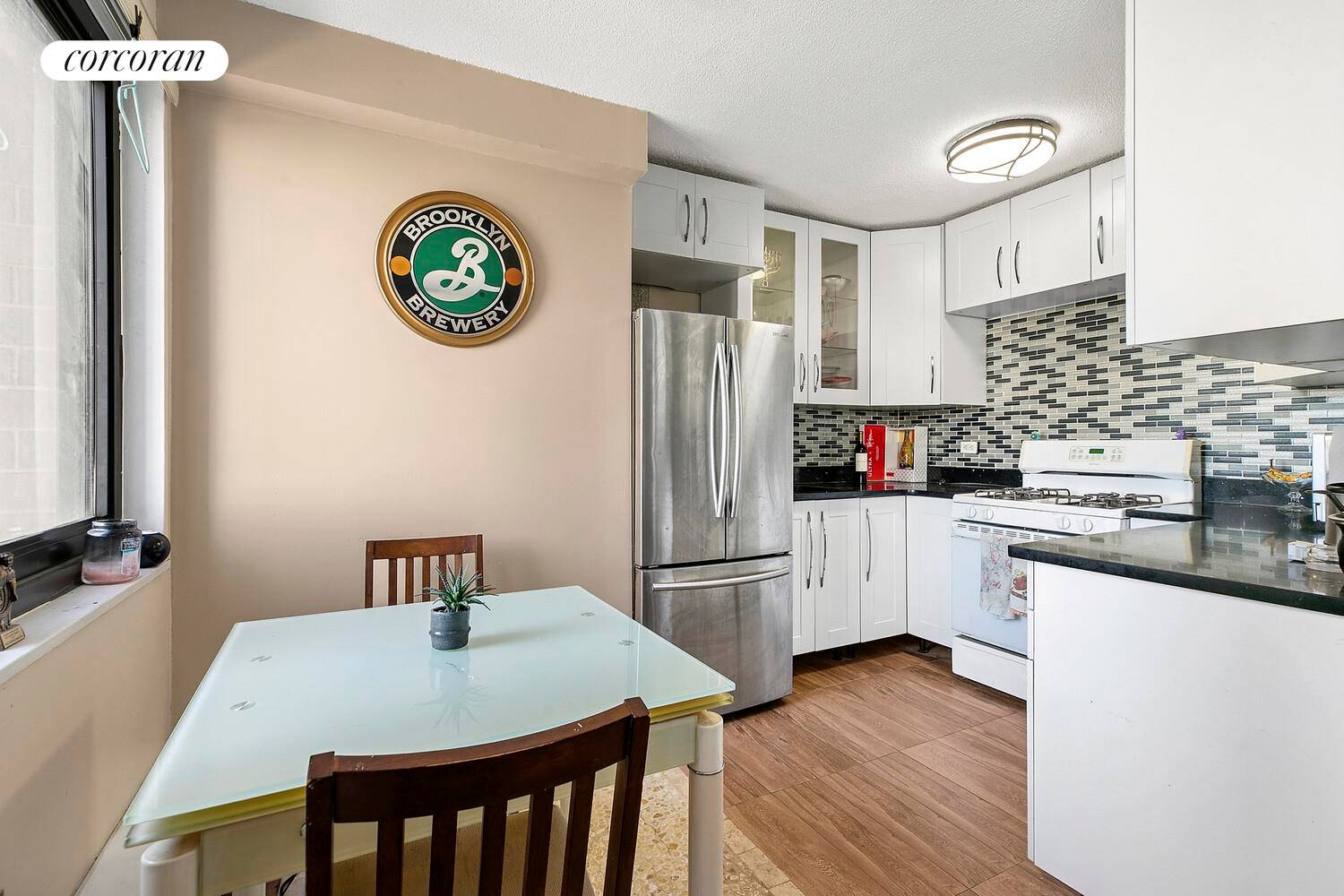 Welcome to 90 Gold Street, Unit 24G, where comfort and style converge in this exquisite post war high rise coop !