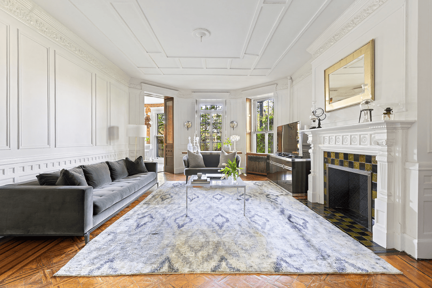 Welcome to the garden residence at 220 Columbia Heights an exquisite full floor duplex tucked along the iconic Brooklyn Heights Promenade.