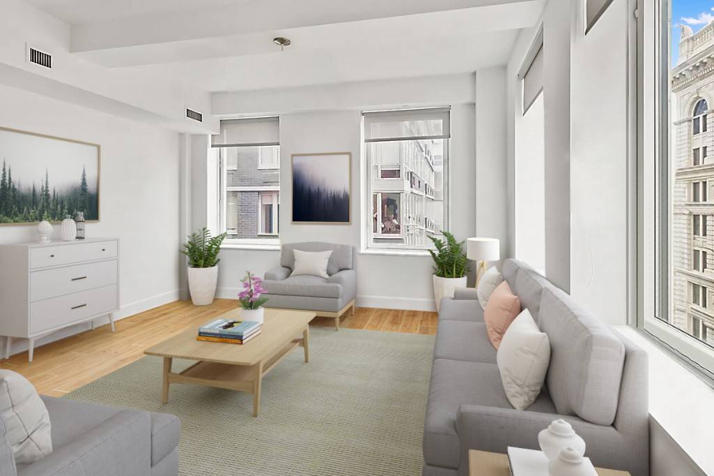 93 Worth unit 901 is a spacious 2 bedroom 2 bathroom high end loft condo located in Tribeca.
