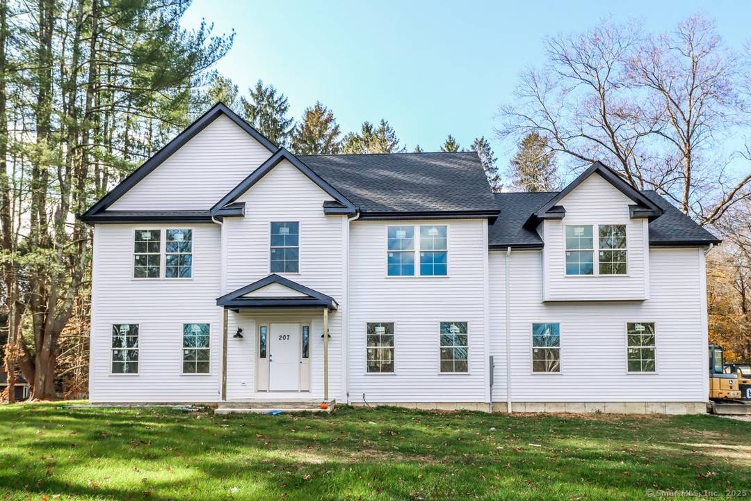 New construction on 3. 9 acres at the end of the cul de sac.