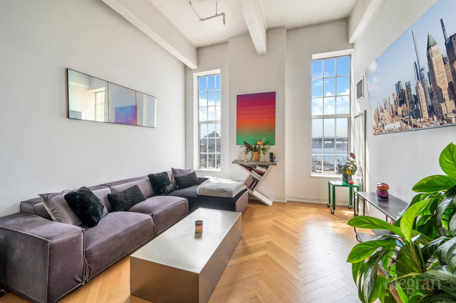 Welcome to this modern, sunny home on the North Williamsburg waterfront !