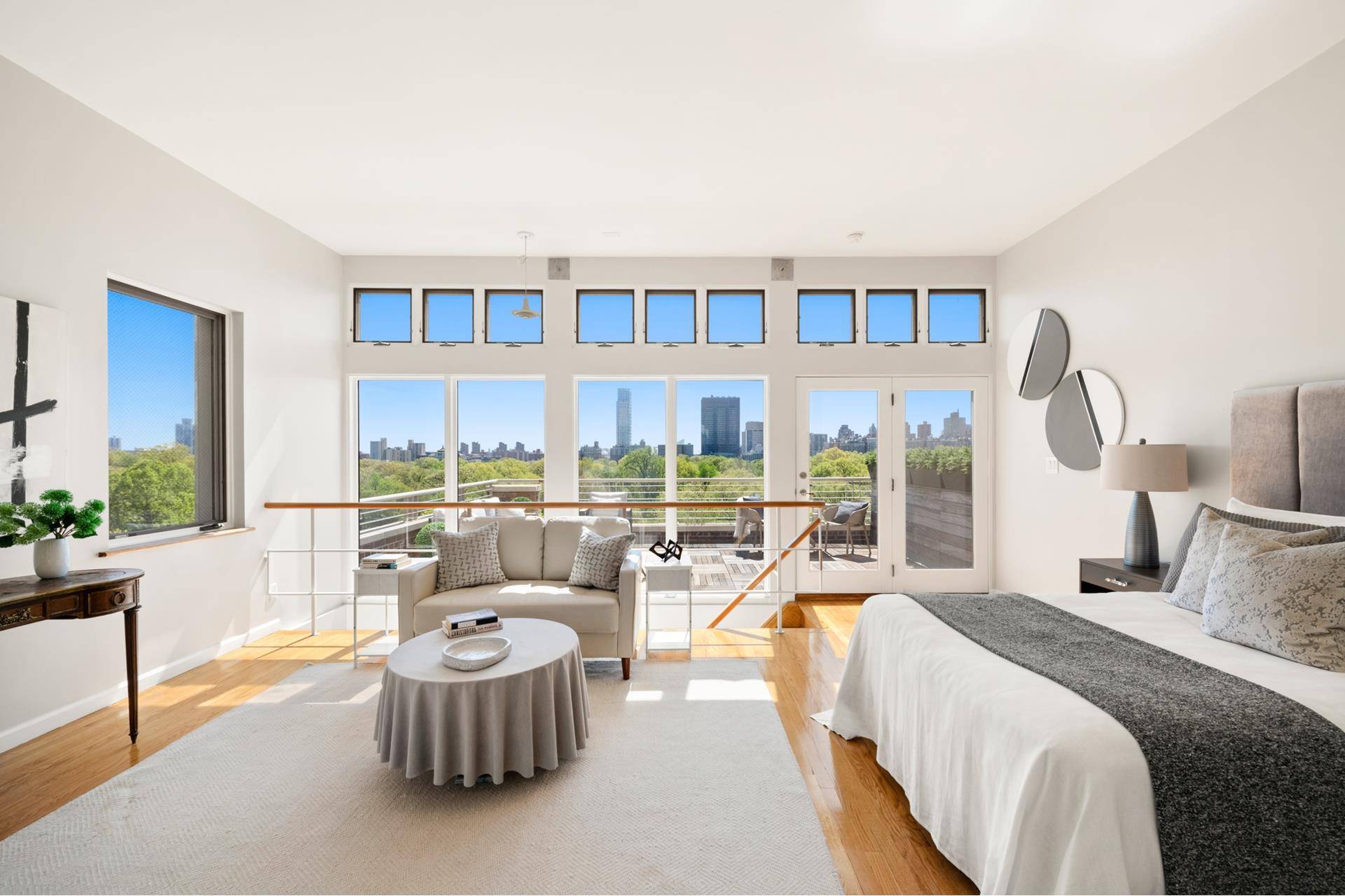 Stunning Prewar Duplex Penthouse Overlooking Central Park OPEN HOUSES are BY APPOINTMENT ONLY With sweeping views of Central Park and an approx.