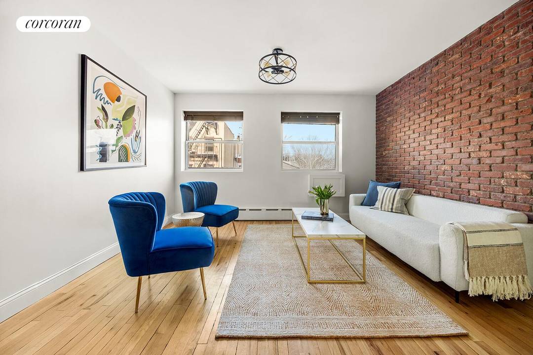 Welcome to Residence 4C at 327 4th Street a rare, approximately 1, 750 square foot, gut renovated three bedroom, two bath triplex, walk up coop with a private terrace and ...