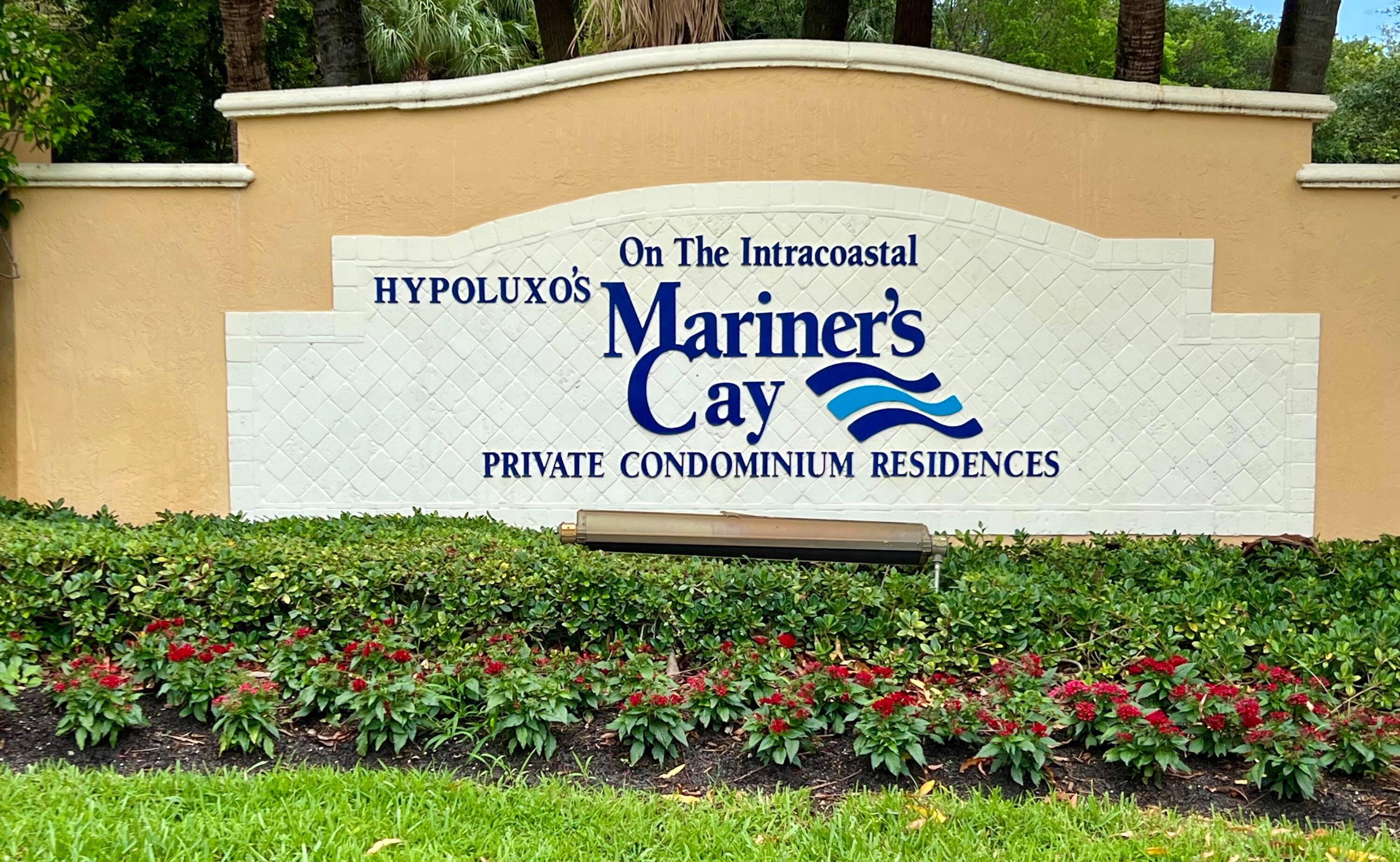 Elegant 1 Bedroom, 1 Bathroom Condo at Hypoluxo's Mariner's Cay Private Condominium Residences.