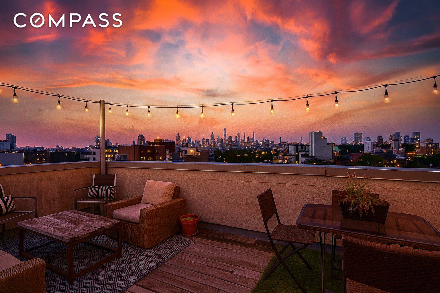 Welcome to Penthouse B at 447 Humboldt Street, a sun drenched 2 bedroom, 2 bathroom duplex offering soaring 14 foot ceilings, sleek modern finishes, and the ultimate private outdoor experience.