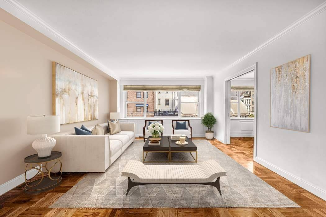 Discover the sophistication of Madison Avenue living in this beautifully appointed 2 bed, 2 bath residence.