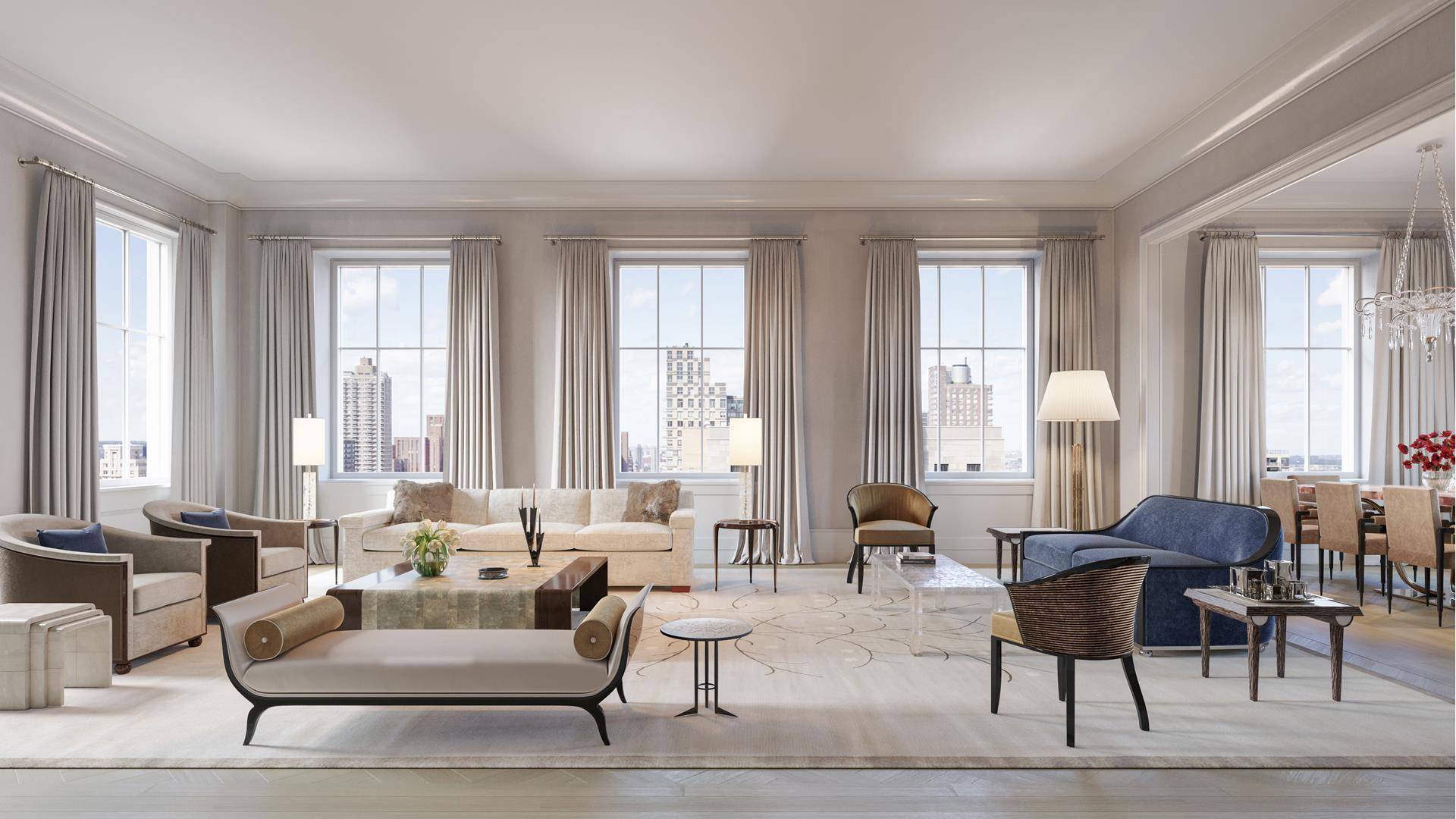 Private appointments now available Immediate occupancyPresenting Beckford House residence 15, a magnificent full floor 4, 505 square foot five bedroom, six and a half bathroom home with spectacular north, south, ...