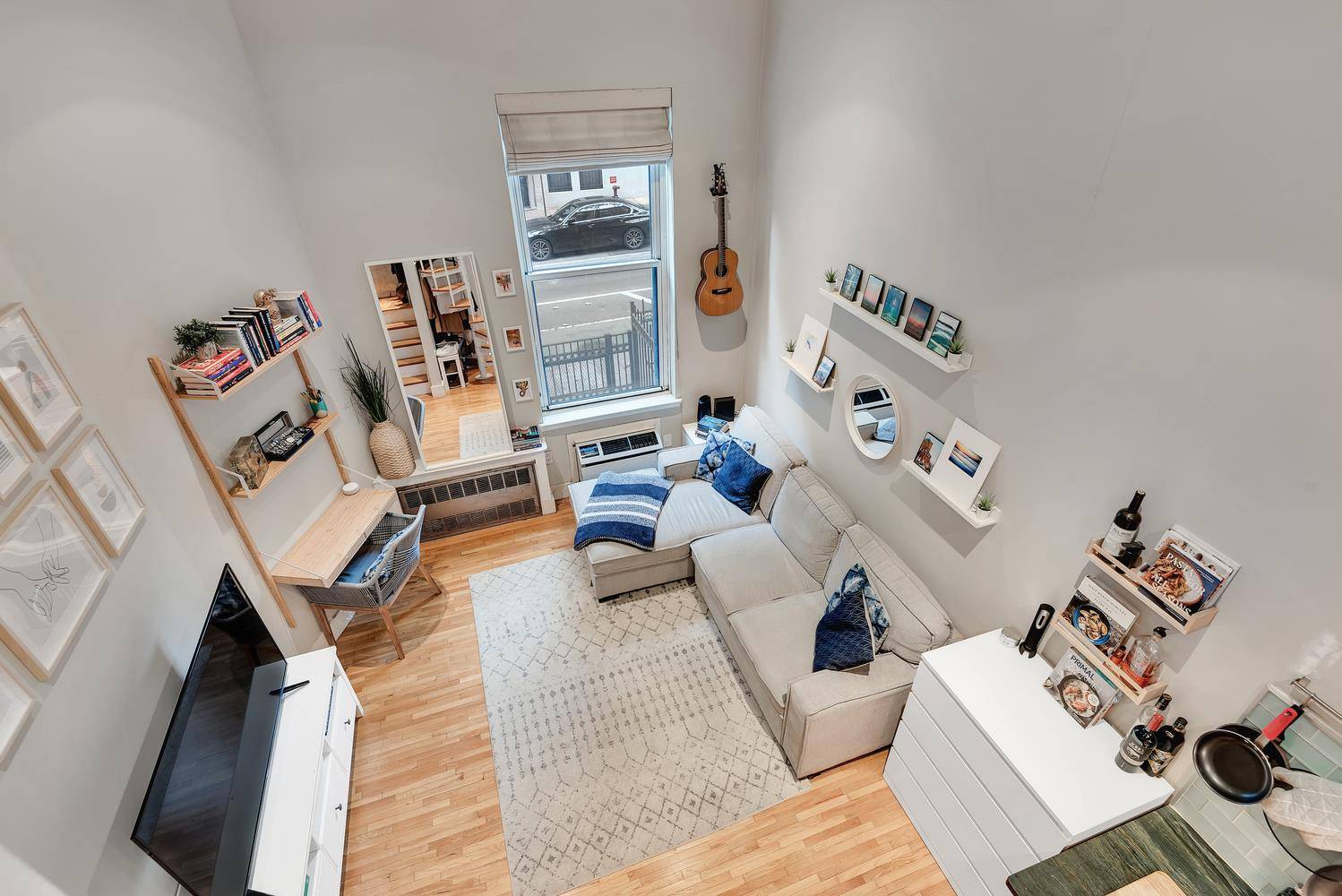 JUST LISTED ! Sunny, Spacious, Second Floor, South Facing, Loft Style One Bedroom, in the Heart of the East Village with High Ceilings and a Dishwasher.