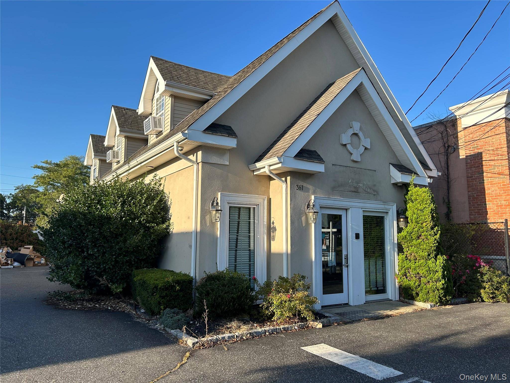 Now available, updated professional office building located on a busy main street, offering excellent visibility and convenient access.