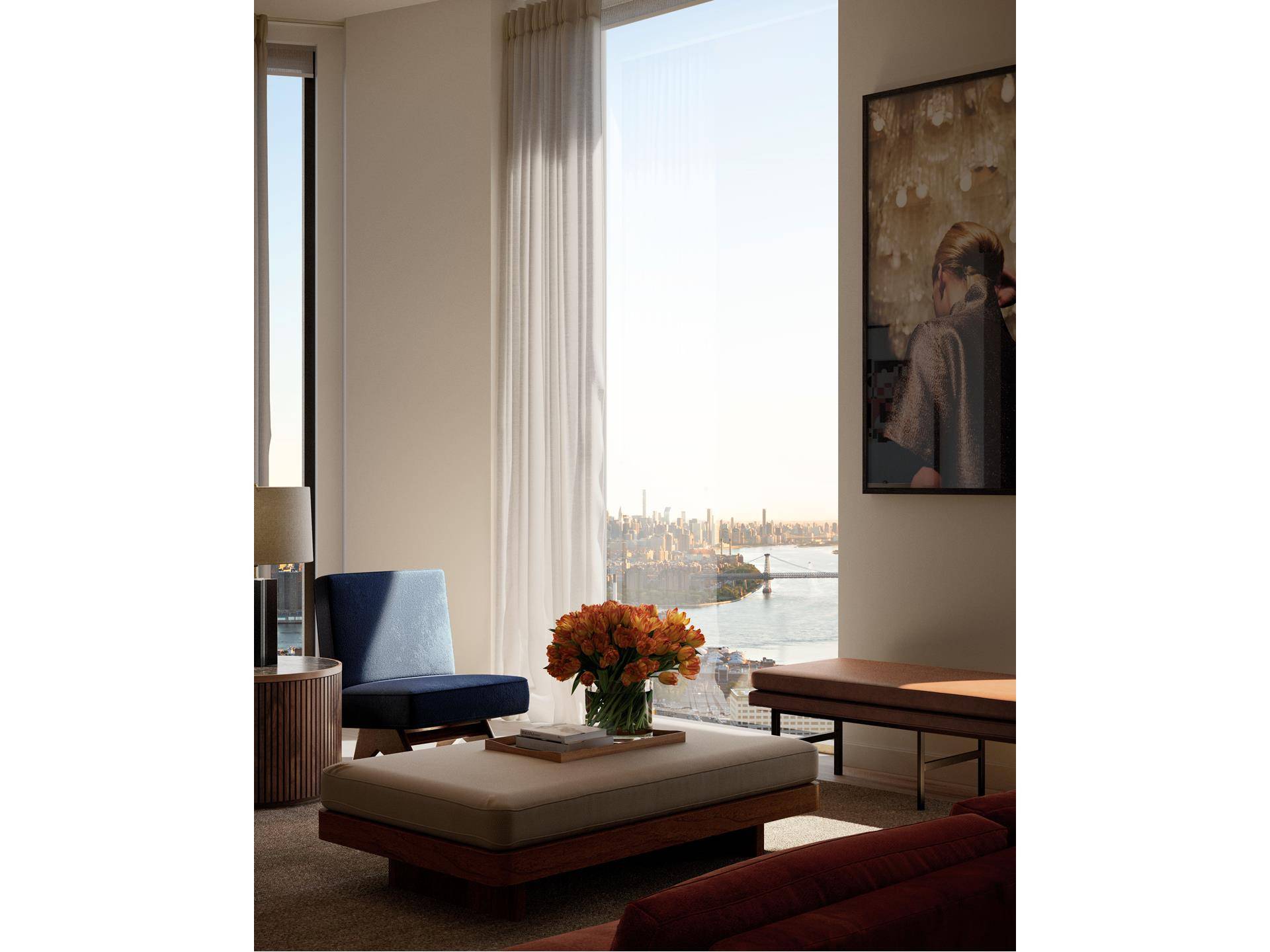 Fall 2023 OccupancyDesigned for today and for generations to come with elegant interiors by Gachot Studios, Residence 53B at The Brooklyn Tower is an extraordinary three bedroom, two and a ...