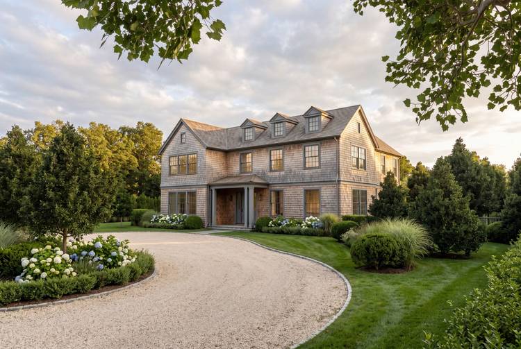9 Bedroom New Construction with Tennis in Sagaponack South