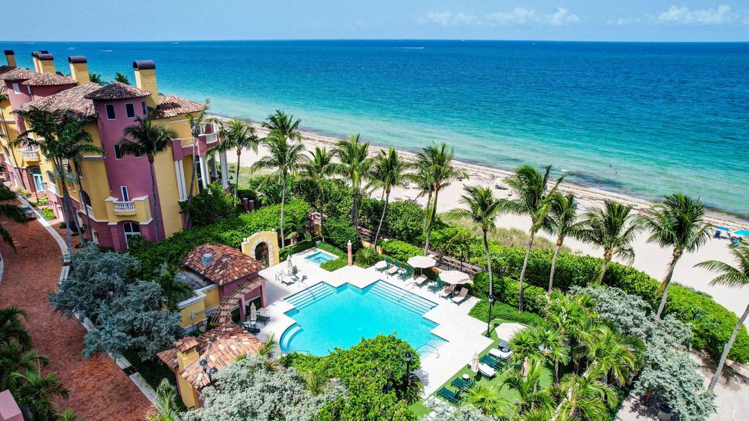 Exceptional 4 bedroom plus home office at The Palms showcasing one of the building's most desirable half floor layouts amp ; one of the largest residences in The Palms.