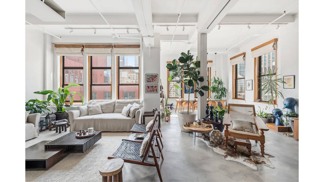 Welcome to Residence 9G. A dramatic, design forward duplex loft spanning approximately 2, 650 square feet, with 15 foot ceilings and oversized north and east facing windows that flood the ...