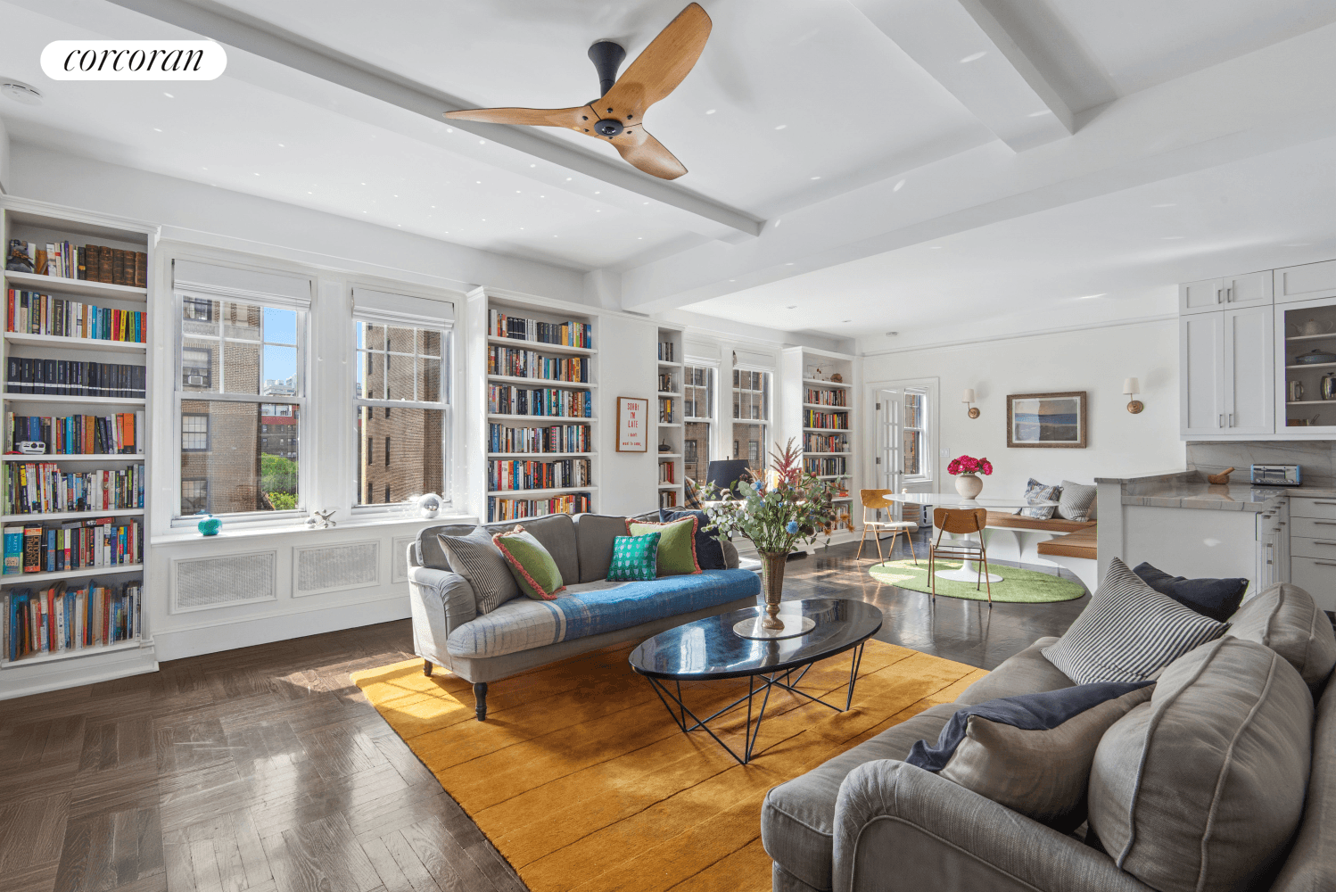 Greenwich Village Gold Coast Gem Expansive 2 Bedroom Oasis with Home Office Welcome to 30 Fifth Avenue, 11HJ.