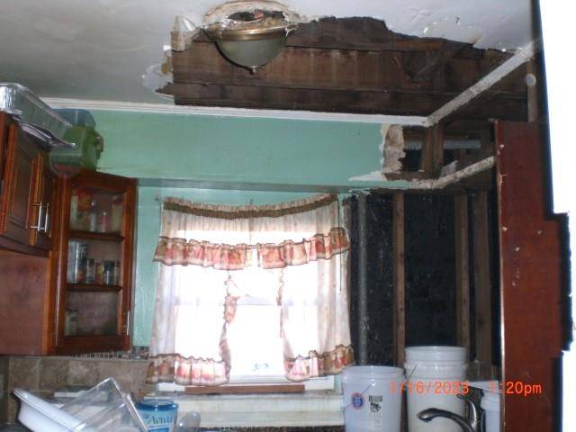 NO ACCESS DUE TO HAZARDOUS CONDITIONS.