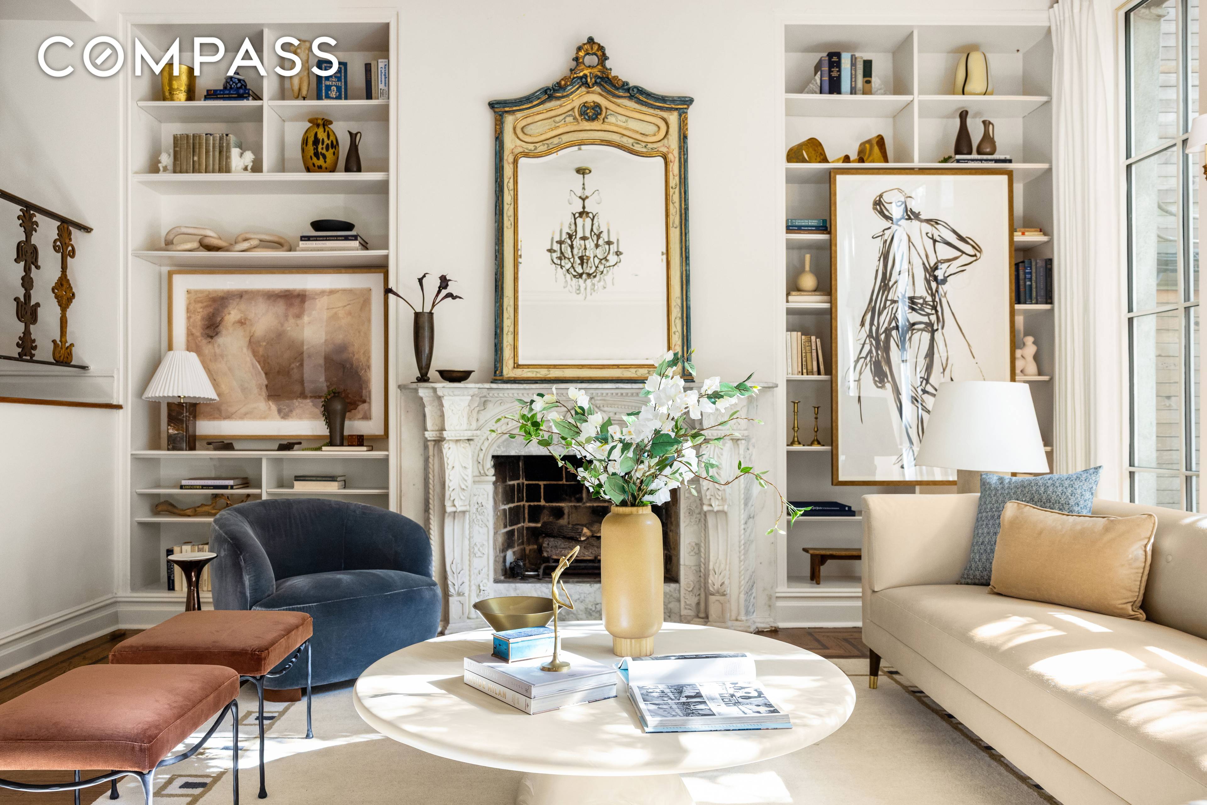 Situated mid block on tree lined East 11th street, this exceptionally rare 4 bedroom, 3 bath duplex home with an 800sqft landscaped garden offers an unparalleled living experience, reminiscent of ...