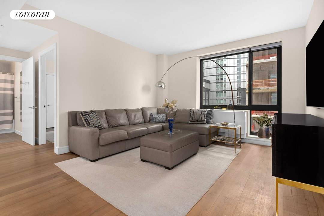 Just Listed ! South facing one bedroom residence at The Dutch Condominium offers modern luxury in the heart of Long Island City.