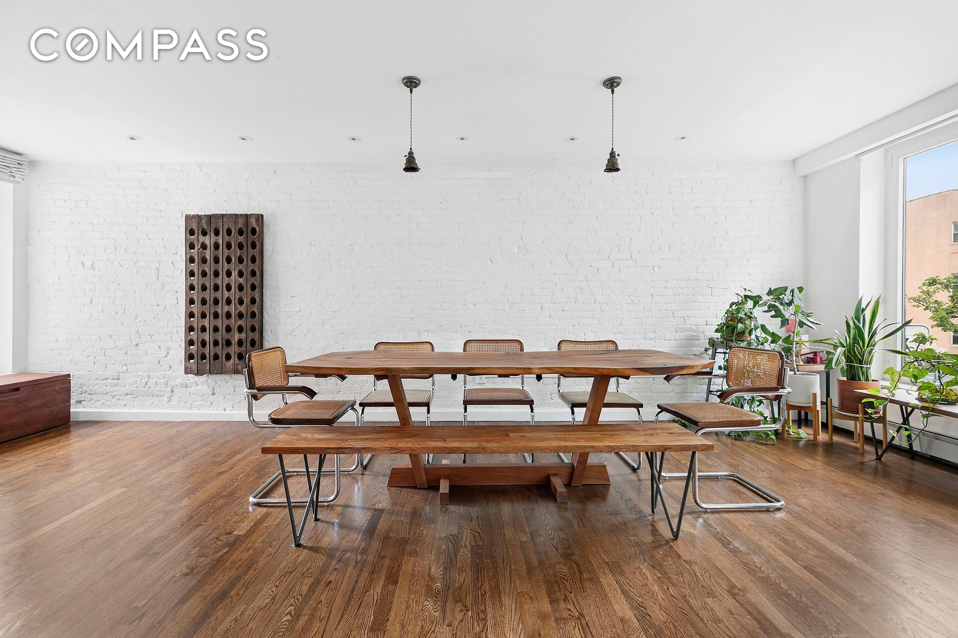 Welcome to 211 East 3rd Street, Apartment 5R a sun drenched and thoughtfully renovated two bedroom, two bathroom home with exceptionally low monthly carrying costs, in the heart of the ...