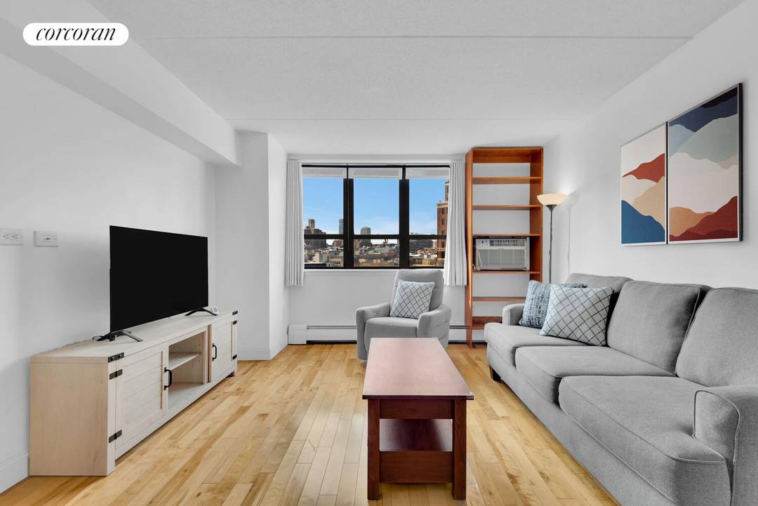 Bright One Bedroom Condo at 300 West 110th Street Manhattan Valley Welcome to Unit 9F at Towers on the Park a sun filled one bedroom condo with western exposure and ...