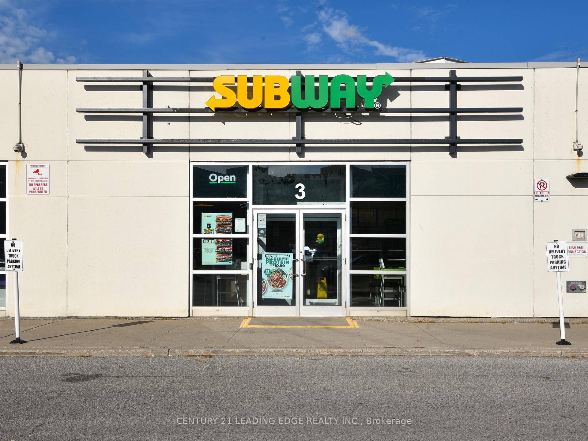 Take advantage of a prime opportunity to own a Subway franchise in Scarborough !