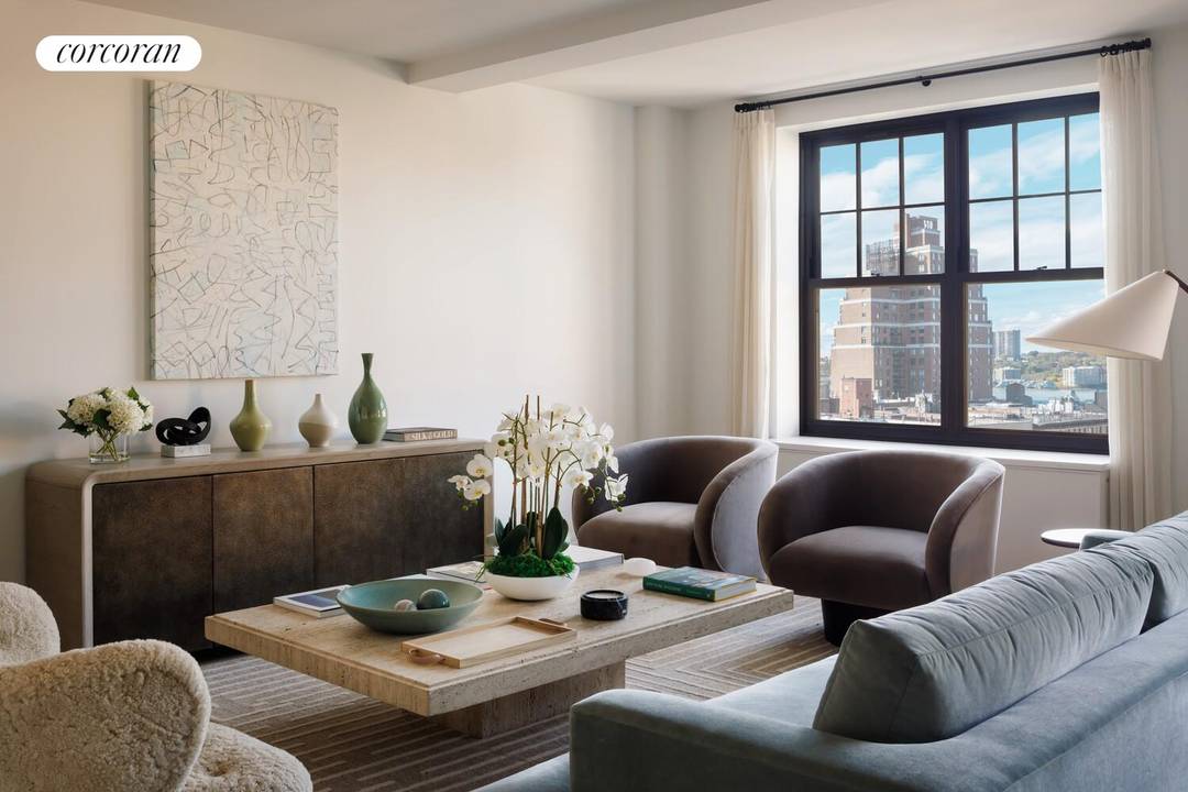 Designed by renowned architect and designer Thomas Juul Hansen, Residence 9A is a four bedroom, four bathroom with powder offering a double exposure to the west with water views, and ...