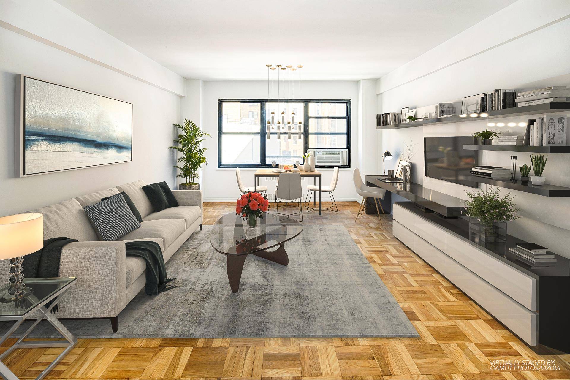 Spacious 1BR for rent in 24 hour doorman building !