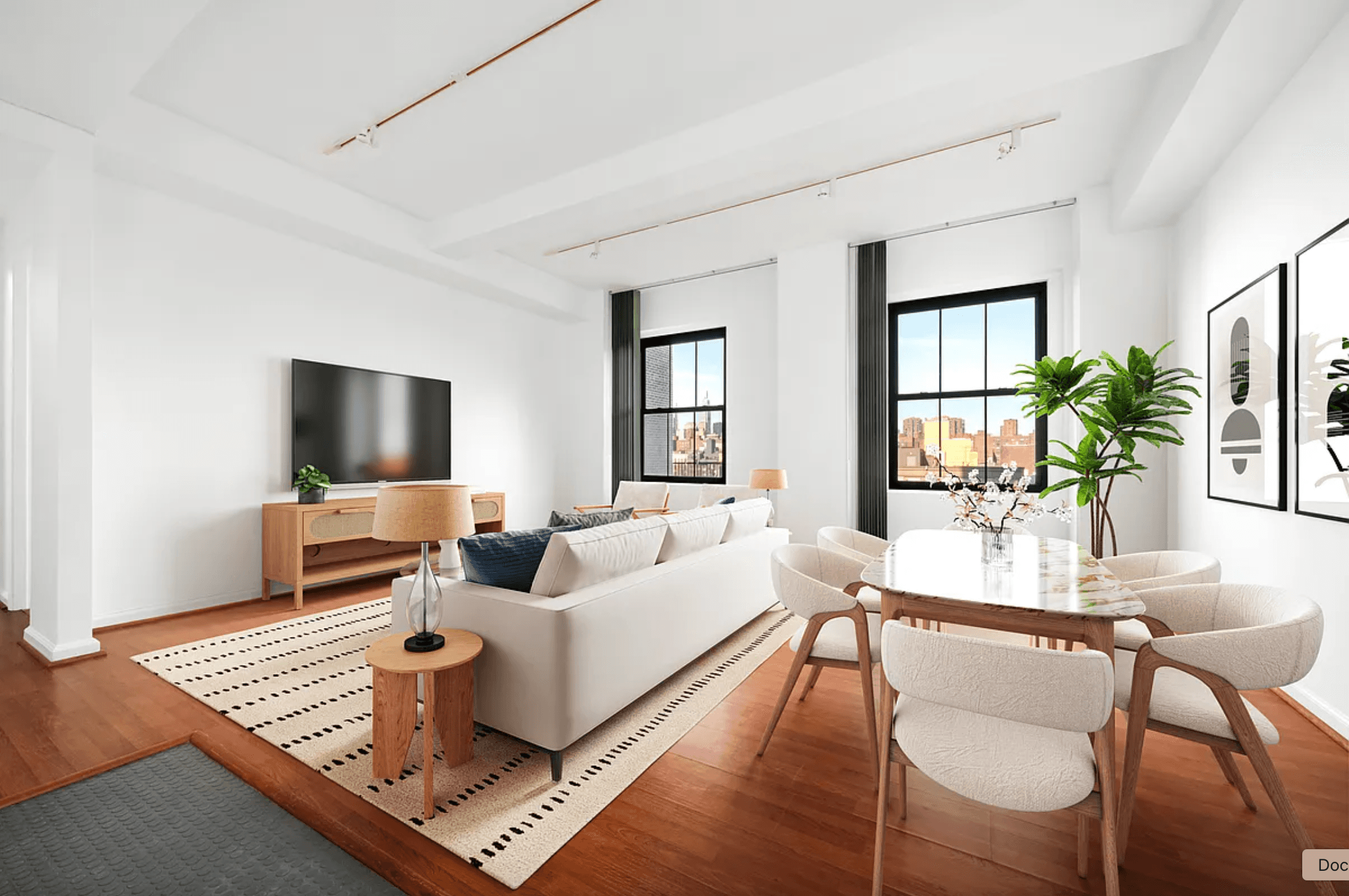 Unit 6A offers a rare opportunity to enjoy calm living right in the center of New York City.