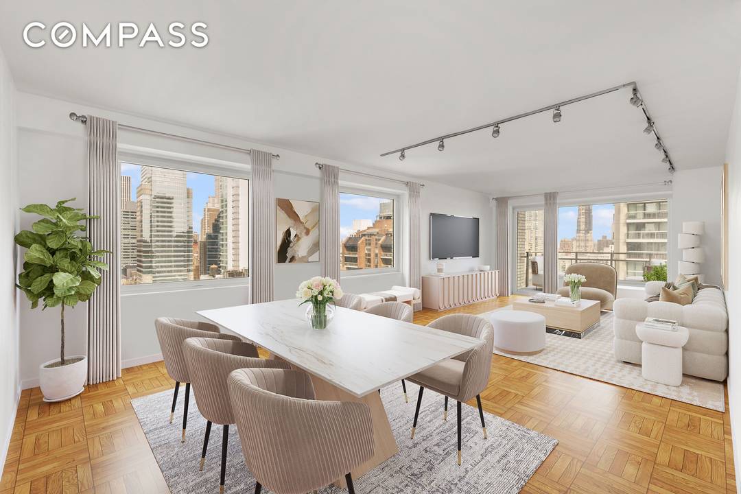 Welcome home to Unit 30E at 303 East 57th Street, a luxurious highrise sanctuary in the vibrant heart of Manhattan.