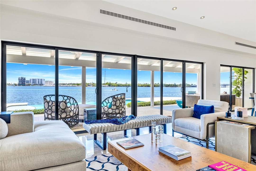 Contemporary 5, 768 SF residence on a gated 27, 000 SF Southeast Point Lot with 285 FT of premium waterfrontage 150 FT directly on Biscayne Bay plus 135 FT of ...