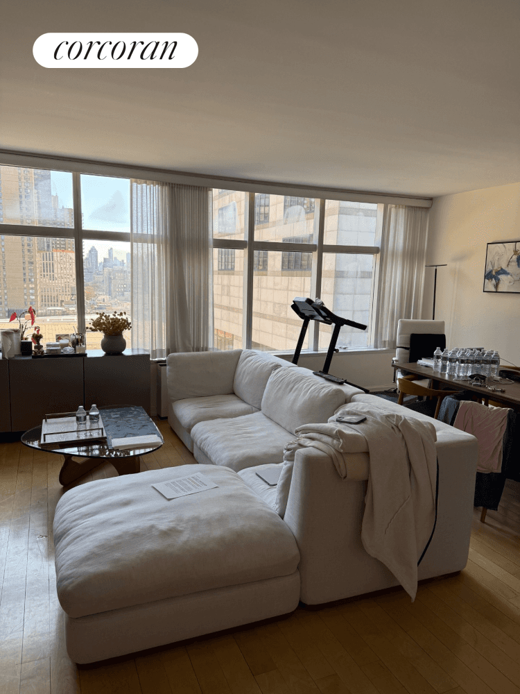 This expansive one bedroom, 1.