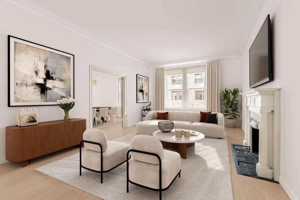Perfectly positioned on Park Avenue in the heart of Carnegie Hill, Apartment 4 NE 5th floor at 1155 Park Avenue presents a rare opportunity to own a beautifully scaled pre ...