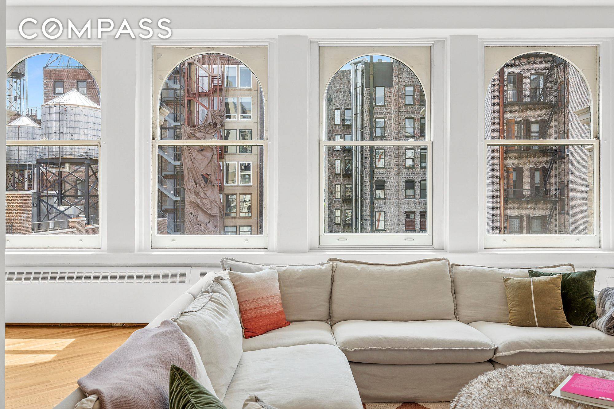 This remarkable loft in historic Greenwich Village is a rare opportunity.