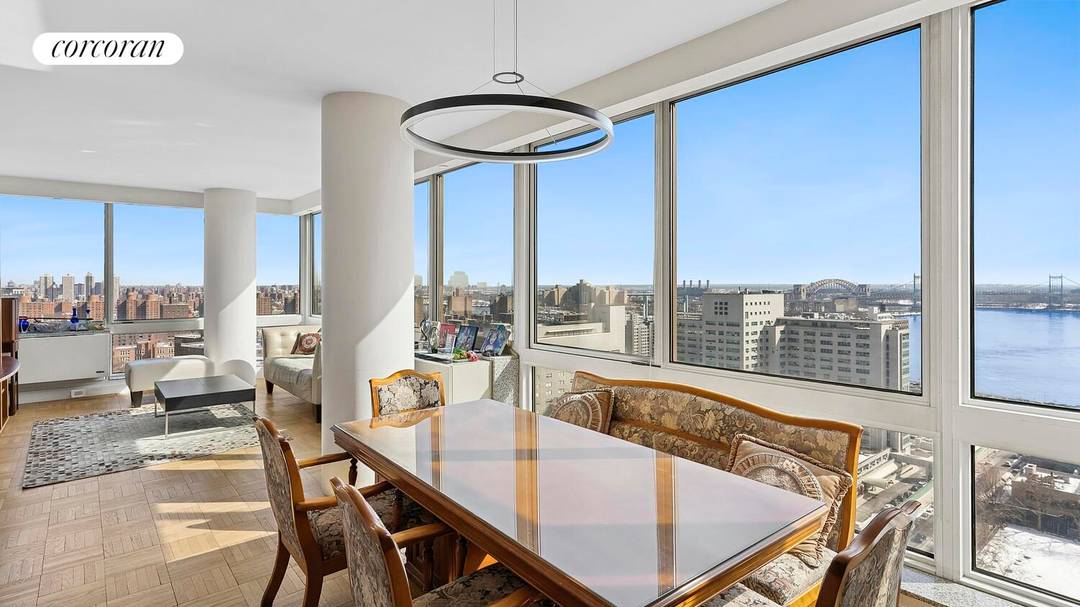 High Floor value with Sweeping Views amp ; Investment Upside at One Carnegie Hill Residence 25C offers an elevated living experience with unobstructed East River views framed by floor to ...