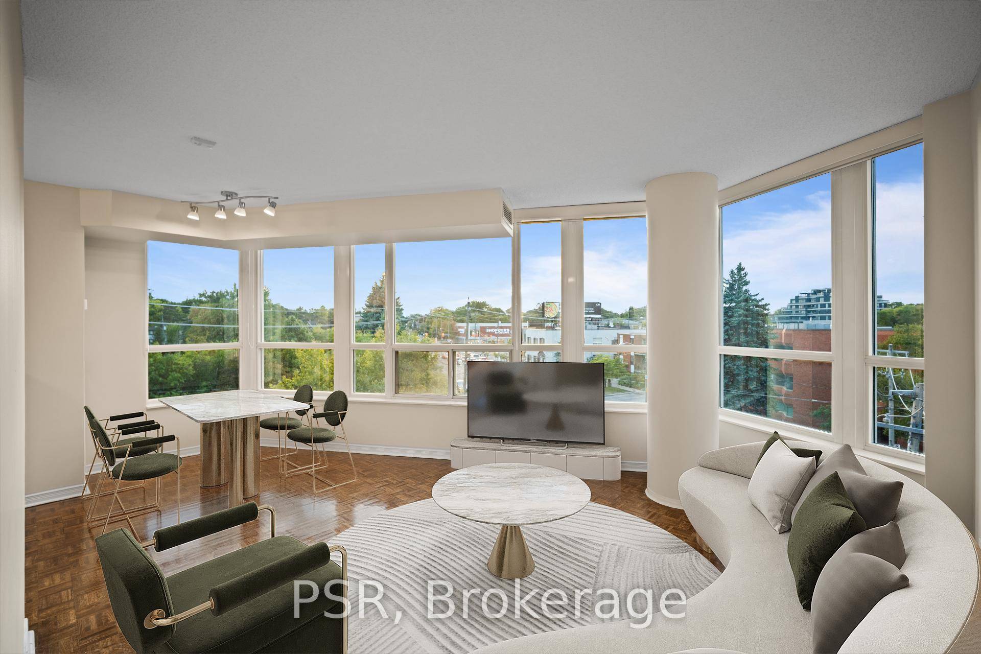 This two bedroom suite features a spacious layout, offering 846 sq ft of comfortable living space.