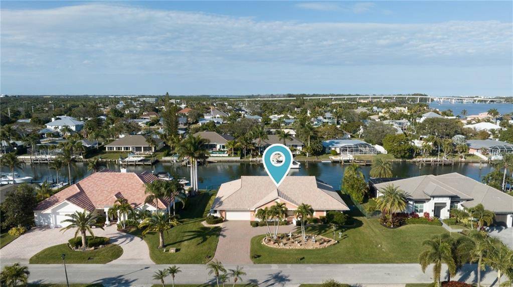 Opportunity knocks ! Vero Isles pool home offering 2, 860 sf of living space with high ceilings enhancing the home's open layout and airy feel.