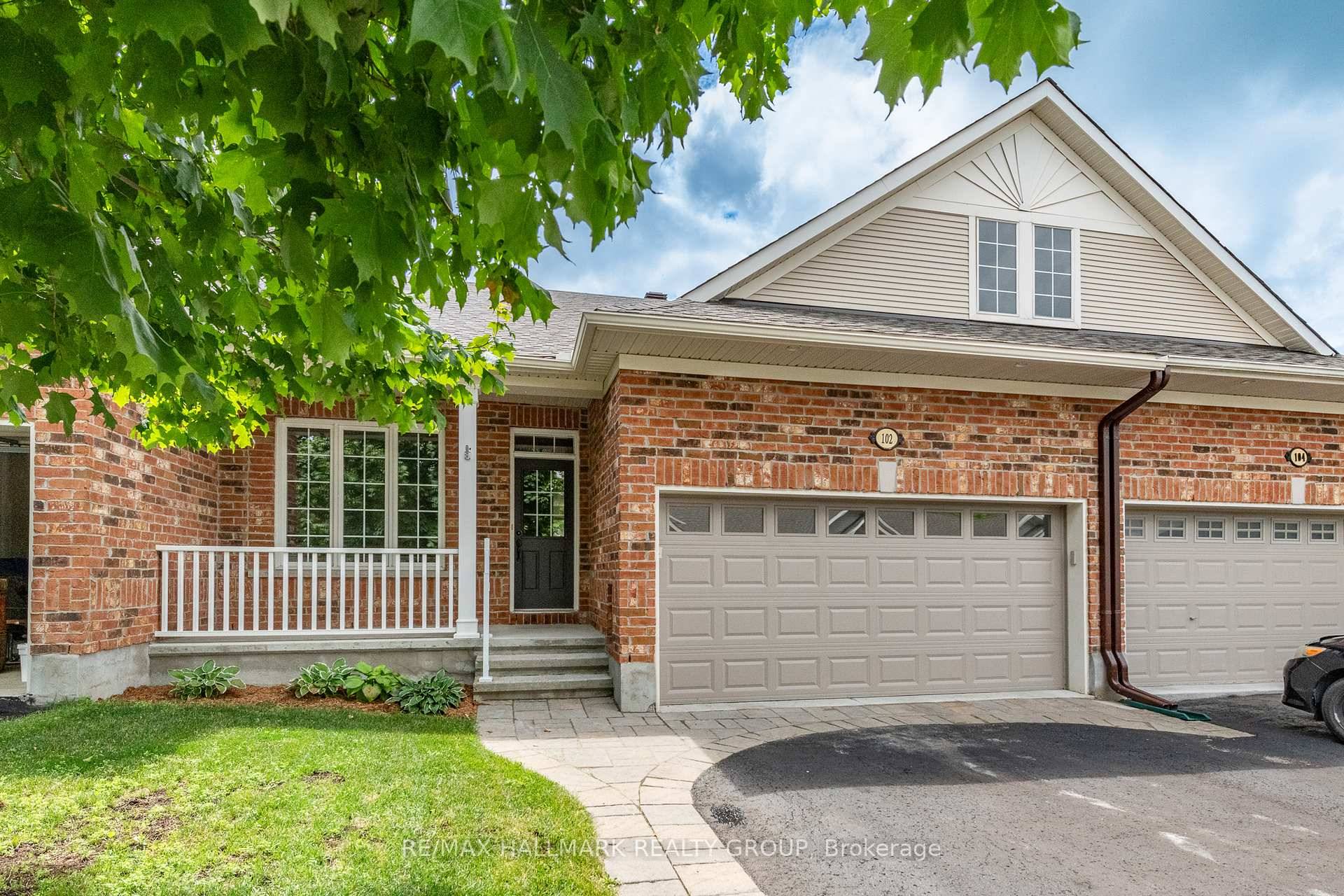 Sought after enclave of adult lifestyle bungalow townhomes on a premium lot backing on golf course.
