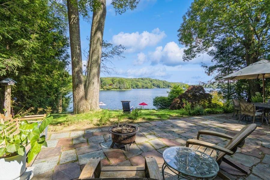 Lakefront Rental fully furnished at Roaring Brook Lake Escape to your own peaceful paradise with this stunning lakefront home on the serene shores of Roaring Brook Lake.