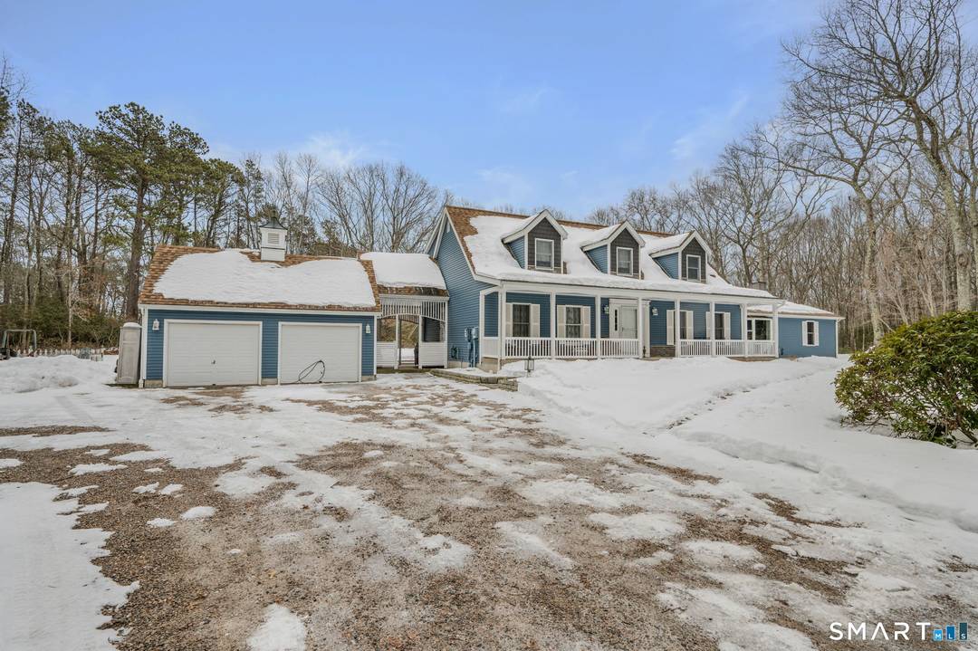 Nestled on 3. 13 acres in Uncasville, this beautifully remodeled Cape style home offers the perfect blend of privacy, space, and versatility.