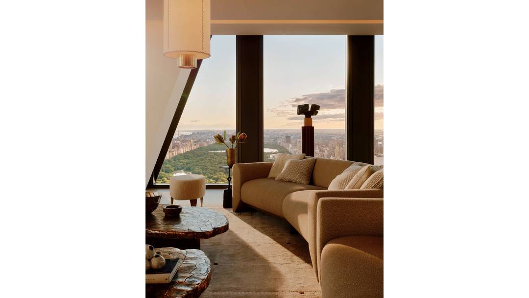 Floating atop New York's iconic skyline and comprising the entire 66th floor of 53 West 53, this exquisite residence offers majestic scale with four bedrooms, four and a half bathrooms, ...