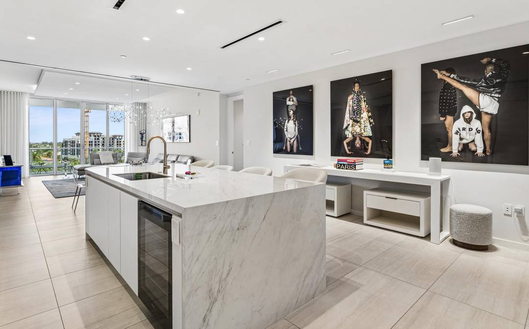 Step Directly from your Private Elevator Entry Foyer into this Amazing 2 Bedroom amp ; Den that lives like a 3 Bedroom !