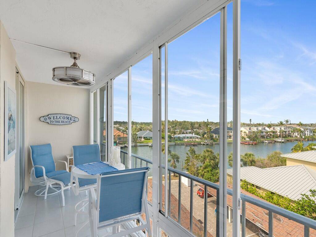 2BD 2BA 5th Floor Penthouse Corner Unit Experience breathtaking views of Bethel Creek w a glimpse of the ocean from your enclosed balcony.