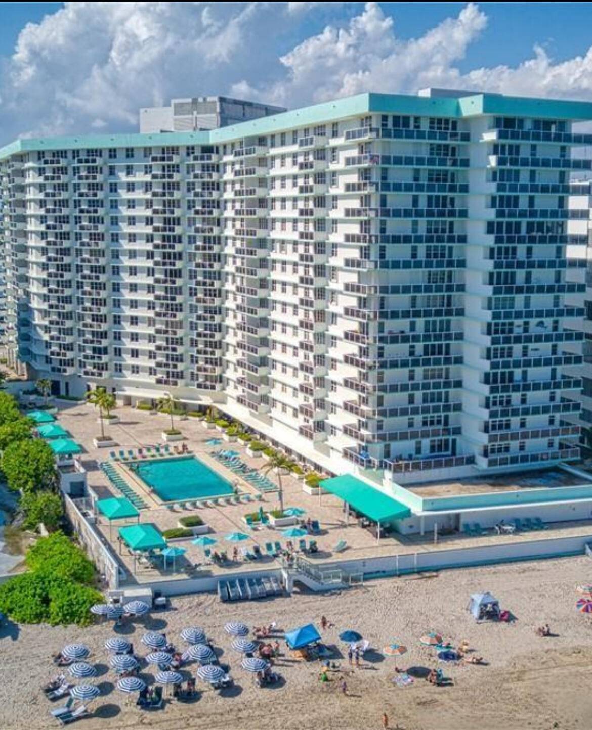 Great opportunity to own this fully furnished ocean front 1 bedroom, 1, 5 bathroom condo with direct views from every room.
