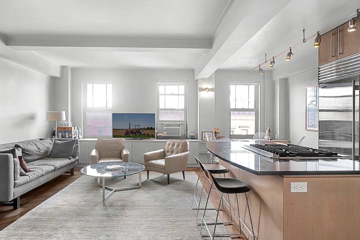 Chic, Fully Furnished One Bedroom in Prime West Village Doorman Building Welcome to your perfect West Village retreat this beautifully renovated, fully furnished pre war one bedroom blends timeless charm ...