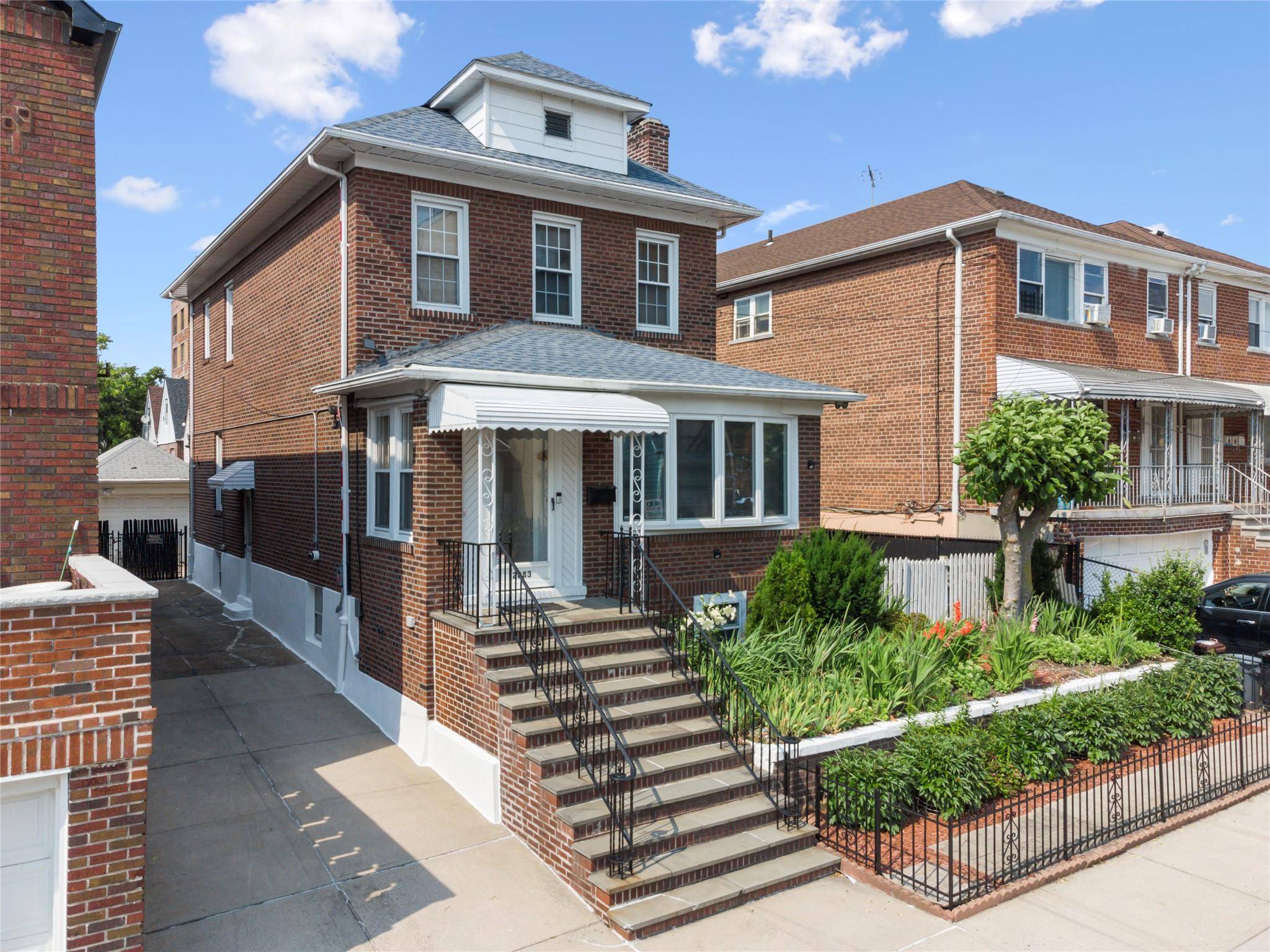Discover this well maintained detached solid brick home in the heart of Pelham Bay.