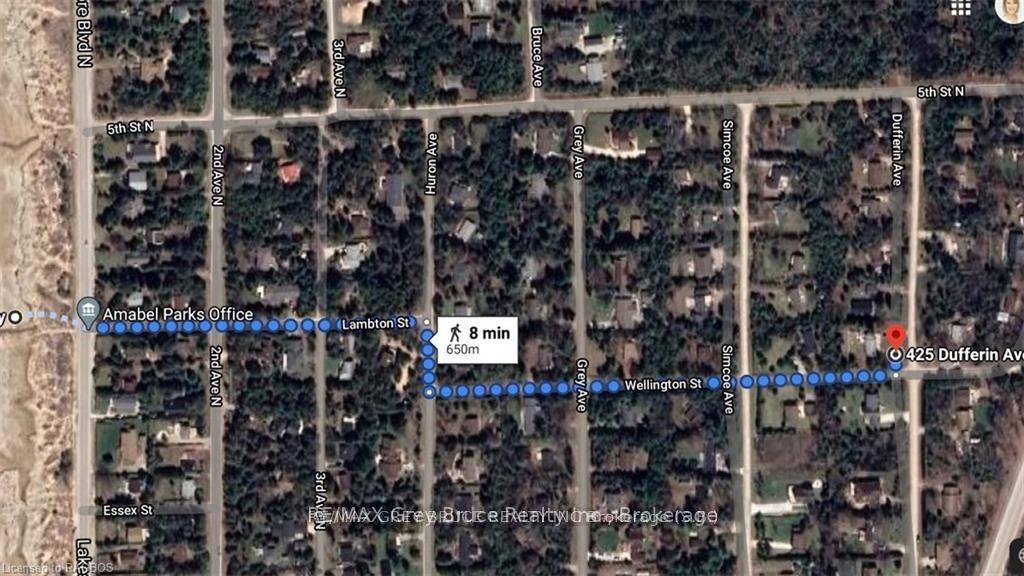 EXCELLENT vacant lot in Sauble Beach !
