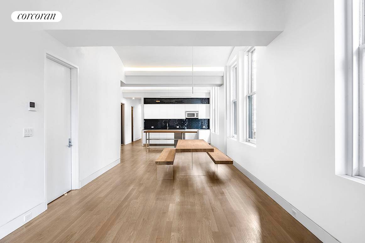 This three bedroom loft blends luxurious, custom finishes with incredible, original details making this a one of a kind home located in prime Noho.